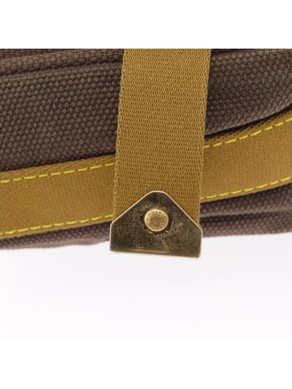 Authentic LOUIS VUITTON Antigua Buzzus PM Shoulder Bag Brown M40080 LV - Picture 15 of 16